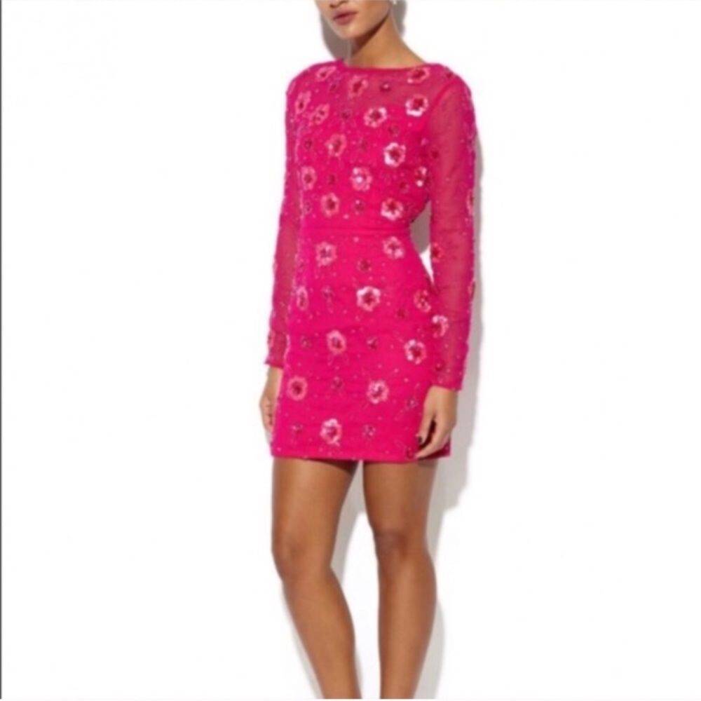 Pink Sequin Dress